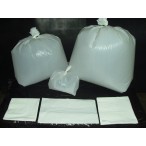 WHITE白GARBAGE BAGS 0.015MM X24X25(2000)