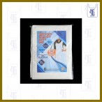 WHITE PREMIUM DISPOSABLE PE APRON 80 X 134CM 围裙