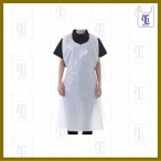 WHITE PREMIUM DISPOSABLE PE APRON 80 X 134CM 围裙