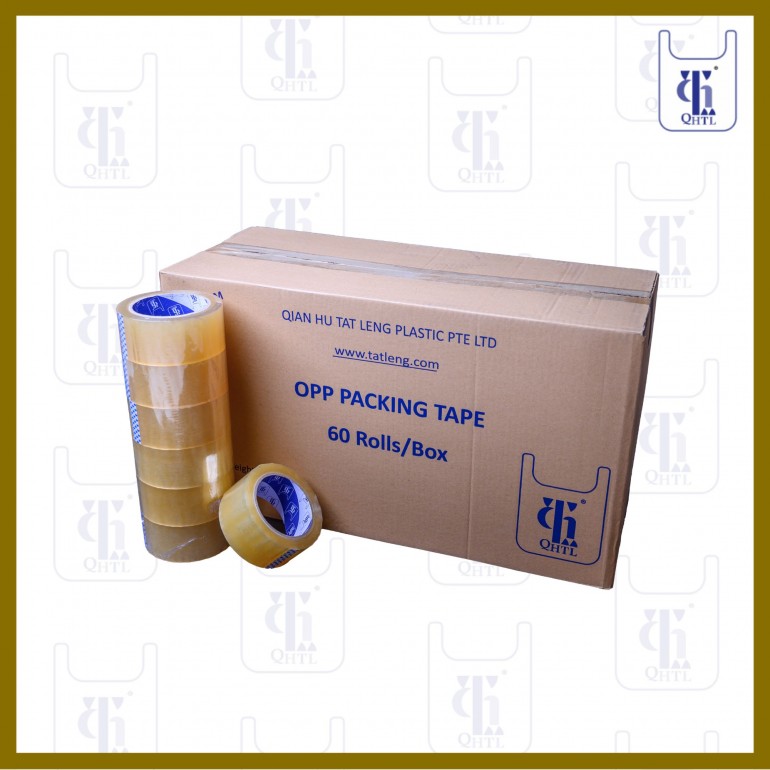 QUALITY TAPE OPP TAPE(2")48MM X 90YDS (60ROLL)