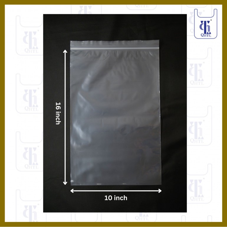 PE ZIP LOCK BAGS 0.05MM X 10 X 16(1000PCS/CTN)