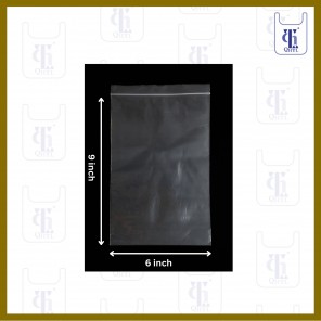 PE ZIP LOCK BAGS 0.05MM X 6 X 9 (1000 PCS/BOX)