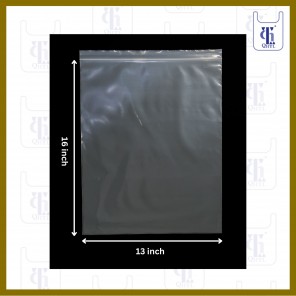 PE ZIP LOCK BAGS 0.10MM X 13 X 16(500PCS/CTN)