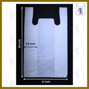 EXTRA LARGE WHITE 0.038MM X (17+11) X 29