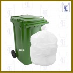 WHITE白GARBAGE BAGS 0.025MM X 36 X 48(500)