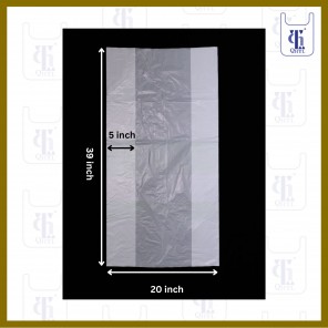 WHITE白GARBAGE BAGS 0.018MMX30X39 (1000)