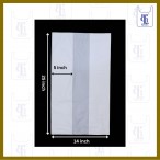 WHITE白GARBAGE BAGS 0.015MM X24X25(2000)