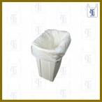 WHITE白GARBAGE BAGS 0.015MMX23X30(2000)