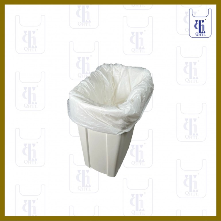 WHITE白GARBAGE BAGS 0.015MMX23X30(2000)