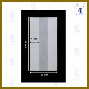 WHITE白GARBAGE BAGS0.015MMX 20 X 24(3000)