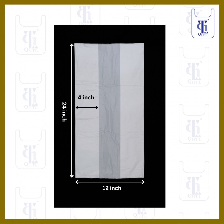 WHITE白GARBAGE BAGS0.015MMX 20 X 24(3000)