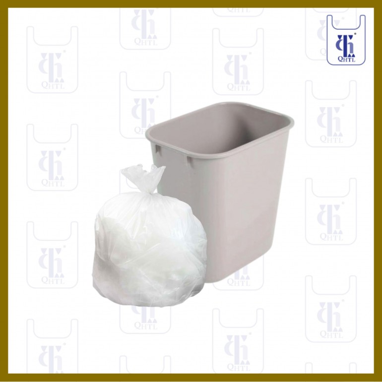 WHITE白GARBAGE BAGS0.015MMX 20 X 24(3000)