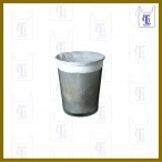 WHITE白GARBAGE BAGS 0.015MMX19X19(2500)