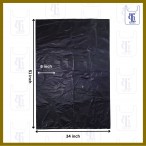BLACK GARBAGE BAGS 0.03MM X 50 X 51(200)