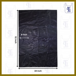 BLACK GARBAGE BAGS 0.03MM X 50 X 51(200)