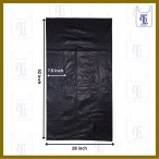 BLACK GARBAGE BAGS 0.05MM X 43 X 52(200)