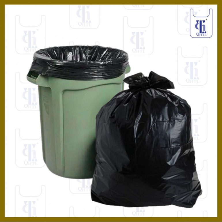 BLACK GARBAGE BAGS 0.05MM X 43 X 52(200)