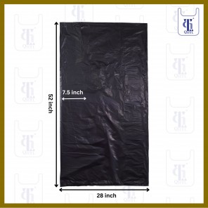 BLACK GARBAGE BAGS 0.03MM X 43 X 52(250)
