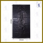 BLACK GARBAGE BAGS 0.025MM X 36 X 48 (500)
