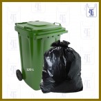 BLACK GARBAGE BAGS 0.025MM X 36 X 48 (500)