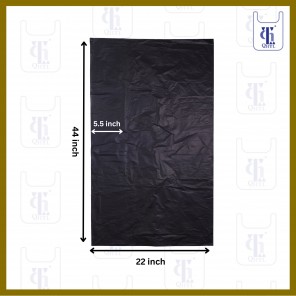 BLACK GARBAGE BAGS 0.021MM X33X 44(500)