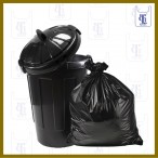 BLACK GARBAGE BAGS 0.021MM X33X 44(500)