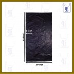 BLACK GARBAGE BAGS 0.03MM X 30 X 39(500)