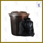 BLACK GARBAGE BAGS 0.03MM X 30 X 39(500)