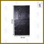 BLACK GARBAGE BAGS 0.018MMX30X39(1000)