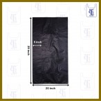 BLACK GARBAGE BAGS 0.038MM X 30 X 39 (400)