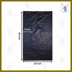 BLACK GARBAGE BAGS 0.023MMX30X38(500)