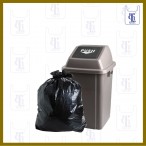 BLACK GARBAGE BAGS 0.023MMX30X34(1000)