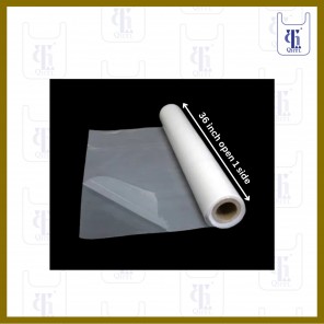 LDPE TUBING 0.08MM X 36" OPEN 1 SIDE