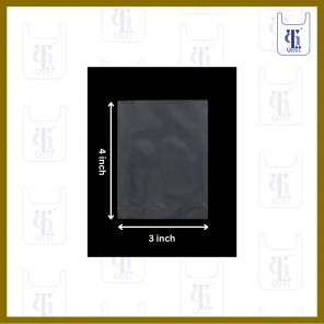 PE BAGS 0.08MM X 3 X 4 (5LBS)