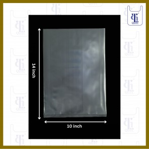 PE BAGS 0.08MM X 10 X 14 (10LBS)