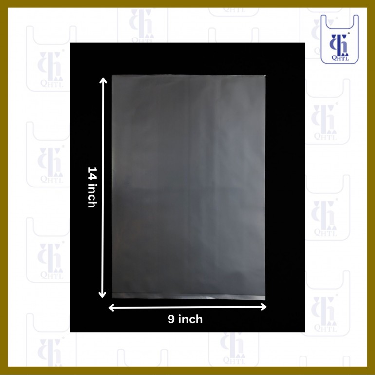 PE BAGS 0.04MM X 9 X 14(5LBS)