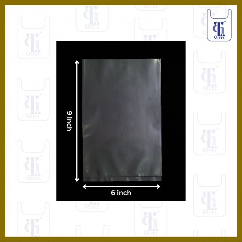 PE BAGS 0.04MM X 6 X 9 (5LBS)