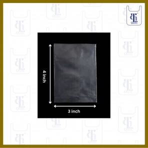 PE BAGS 0.04MM X 3 X 4 (5LBS)