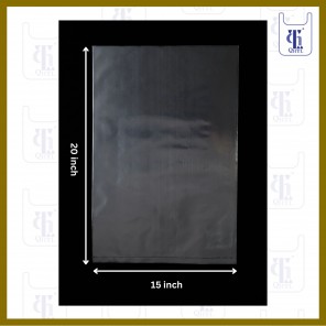 PE BAGS 0.04MM X 15 X 20 (5LBS)