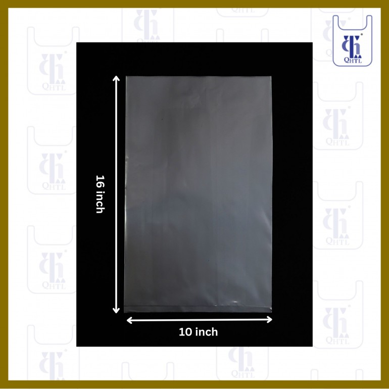 PE BAGS 0.04MM X 10 X 16 (5LBS)