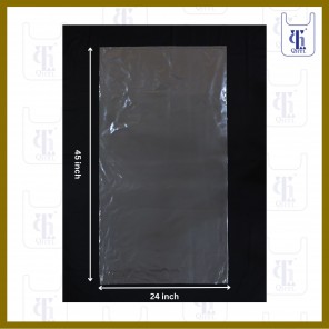PE BAGS (HOLE) 0.04MM X 24 X 45(10LBS)
