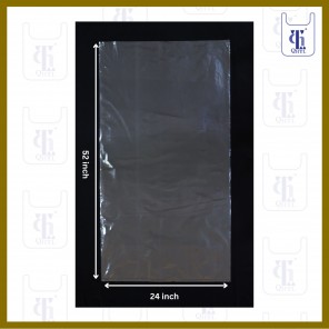 PE BAGS (HOLE) 0.04MM X 24 X 52(10LBS)