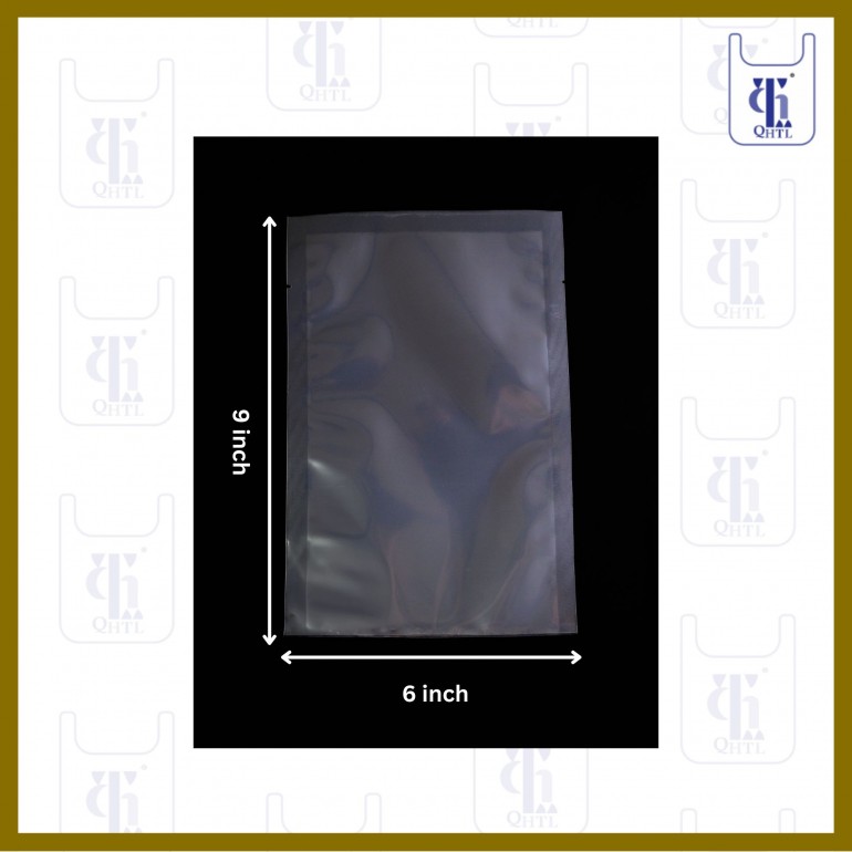 NYLON VACUUM BAG 0.08MM X 6 X 9 (100PCS)