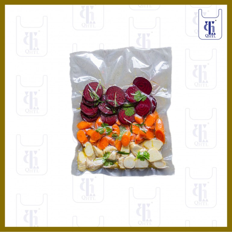 NYLON VACUUM BAG 0.08MM X 8 X 12 (100PCS)