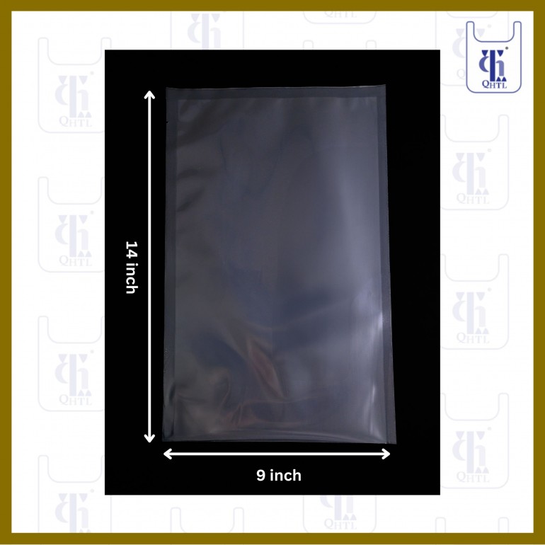 NYLON VACUUM BAG 0.08MM X 9 X 14 (100PCS)
