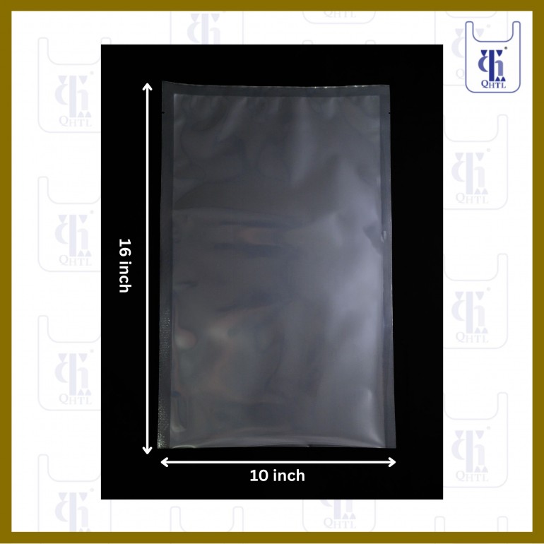 NYLON VACUUM BAG 0.08MM X 10 X 16 (100PCS)