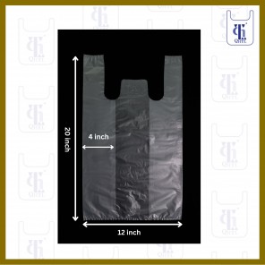 HD SINGLET BAGS 0.03MM X (12+8) X 20(1500PCS)