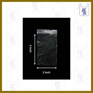 PE ZIP LOCK BAGS 0.05MM X 2 X 3 (1000 PCS/BOX)