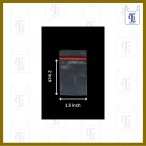 PE ZIP LOCK BAGS 0.05MM X 1.5 X 2 (1000PCS/BOX)