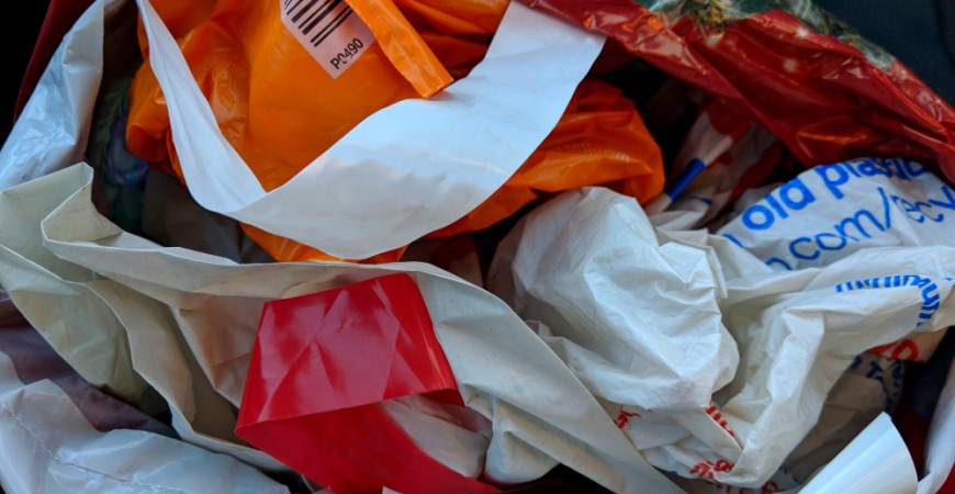 Plastic bags are more eco-friendly than paper and cotton bags